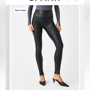 Spanx Faux Leather Leggings